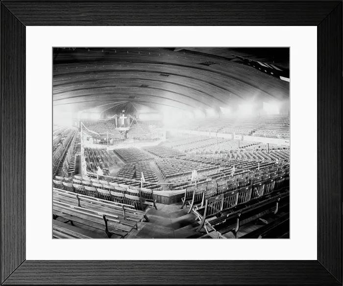 Framed Print : Interior of auditorium, Ocean Grove, N.J. between 1900 and 1910. Creator: Unknown Framed Print : Interior of auditorium, Ocean Grove, N.J. between 1900 and 1910. Creator: Unknown