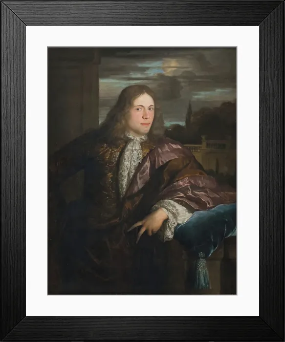 Framed Print : Portrait of a Young Gentleman, 1671-1738. Creator: Carel de Moor Framed Print : Portrait of a Young Gentleman, 1671-1738. Creator: Carel de Moor