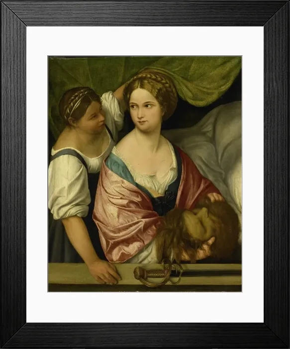 Framed Print : Judith with the Head of Holofernes, 1500-1539. Creator: Pordenone Framed Print : Judith with the Head of Holofernes, 1500-1539. Creator: Pordenone