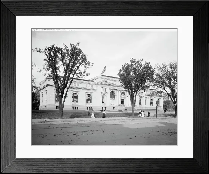 Framed Print : Carnegie Library, Washington, D.C. c1906. Creator: Unknown Framed Print : Carnegie Library, Washington, D.C. c1906. Creator: Unknown