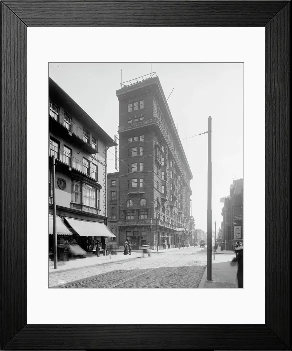 Framed Print : Hotel Flanders, Philadelphia, Pa. between 1900 and 1910. Creator: Unknown Framed Print : Hotel Flanders, Philadelphia, Pa. between 1900 and 1910. Creator: Unknown
