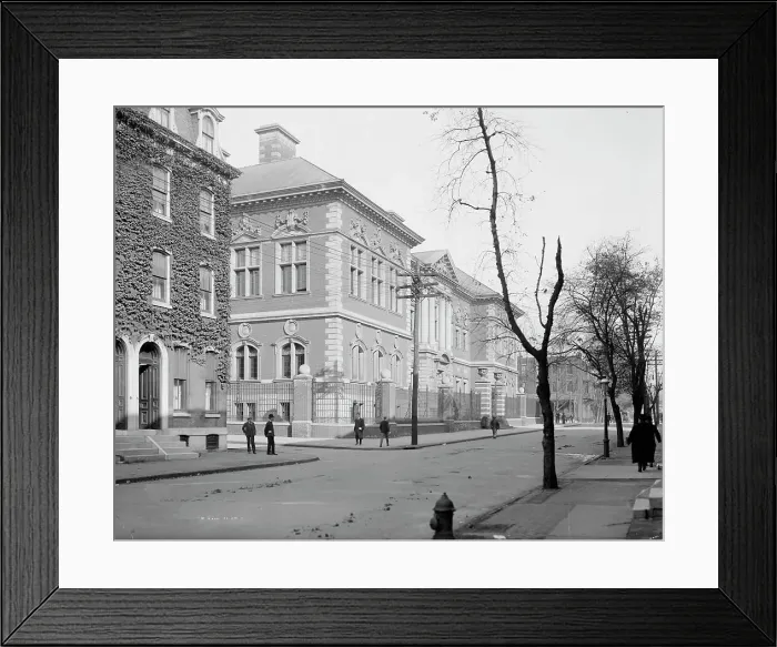 Framed Print : Department of Law, U. of Pa. Philadelphia, Pa. c1908. Creator: Unknown Framed Print : Department of Law, U. of Pa. Philadelphia, Pa. c1908. Creator: Unknown