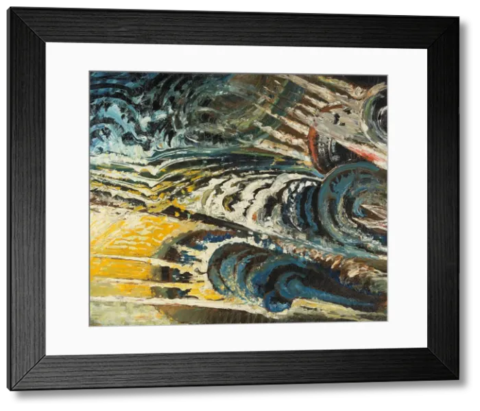 Framed Print : Abstract-futurist Composition, c.1912. Creator: Chris Lanooy Framed Print : Abstract-futurist Composition, c.1912. Creator: Chris Lanooy