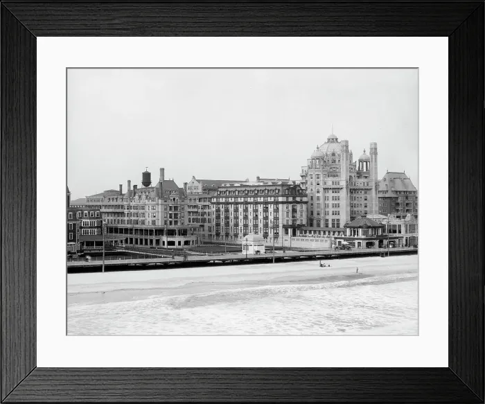Framed Print : Dennis Hotel, Atlantic City, N.J. between 1900 and 1910. Creator: Unknown Framed Print : Dennis Hotel, Atlantic City, N.J. between 1900 and 1910. Creator: Unknown