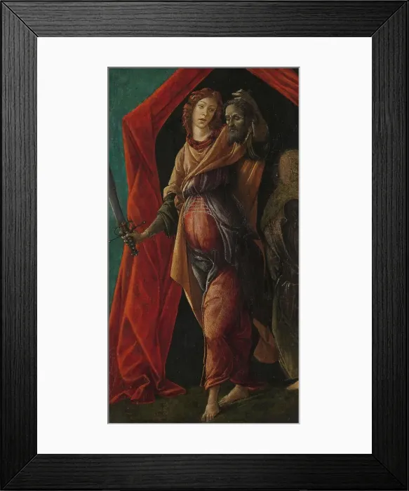 Framed Print : Judith with the Head of Holofernes, c.1497-c.1500. Creator: Sandro Botticelli Framed Print : Judith with the Head of Holofernes, c.1497-c.1500. Creator: Sandro Botticelli