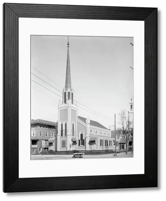 Framed Print : First Presbyterian Church, Atlantic City, N.J. between 1900 and 1910. Creator: Unknown Framed Print : First Presbyterian Church, Atlantic City, N.J. between 1900 and 1910. Creator: Unknown