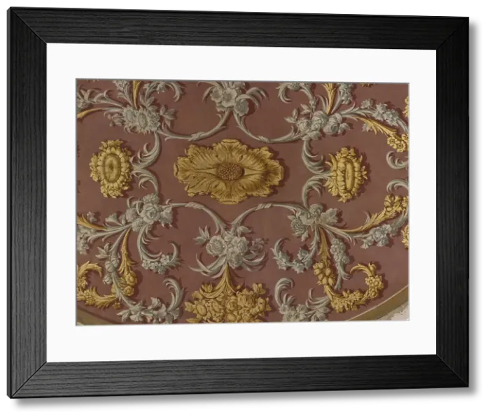 Framed Print : Lacquer room, 1695-1755. Creator: Elias van Nijmegen Framed Print : Lacquer room, 1695-1755. Creator: Elias van Nijmegen