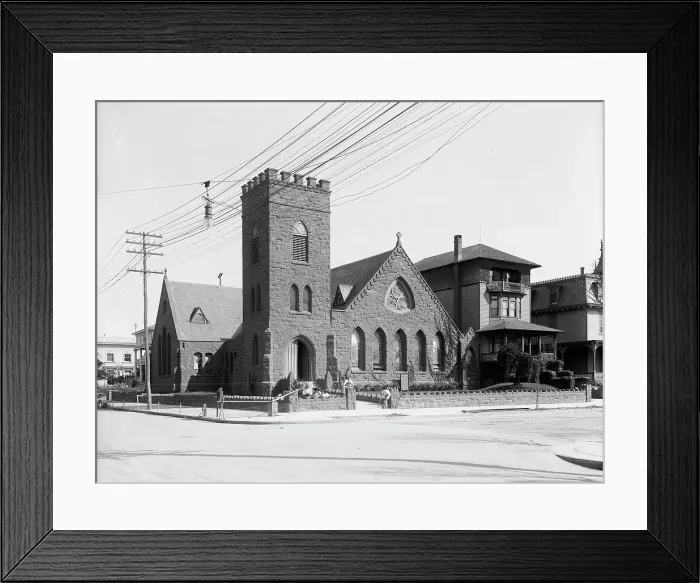 Framed Print : St. James Episcopal Church, Atlantic City, N.J. between 1900 and 1910. Creator: Unknown Framed Print : St. James Episcopal Church, Atlantic City, N.J. between 1900 and 1910. Creator: Unknown