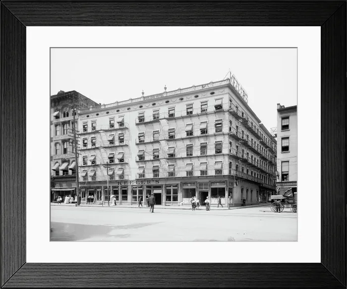 Framed Print : Keeler's Hotel, Albany, N.Y. c1908. Creator: Unknown Framed Print : Keeler's Hotel, Albany, N.Y. c1908. Creator: Unknown