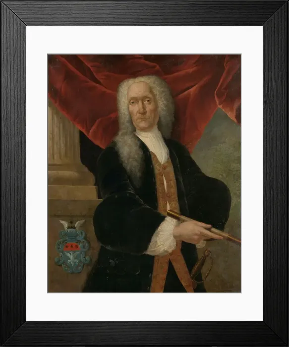 Framed Print : Abraham Patras (1735-1737), 1737-1745. Creator: Theodorus Justinus Rheen Framed Print : Abraham Patras (1735-1737), 1737-1745. Creator: Theodorus Justinus Rheen