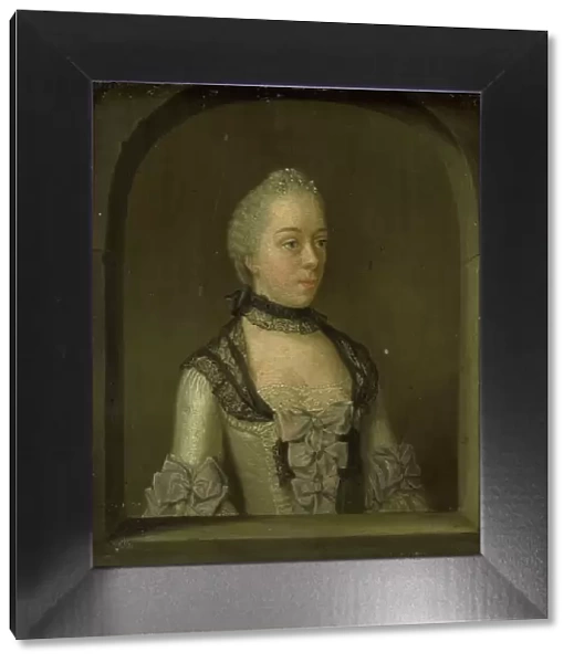 Portrait of Wilhelmina Hillegonda Schuyt, Wife of Joachim Rendorp, 1757-1768. Creator: Tibout Regters