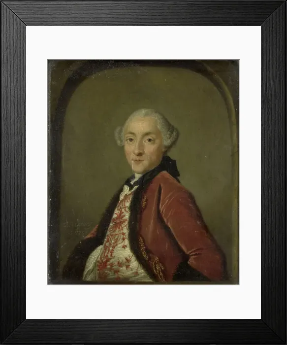 Framed Print : Portrait of Pieter Nicolaas Rendorp, Amsterdam Brewer, 1756. Creator: Tibout Regters Framed Print : Portrait of Pieter Nicolaas Rendorp, Amsterdam Brewer, 1756. Creator: Tibout Regters