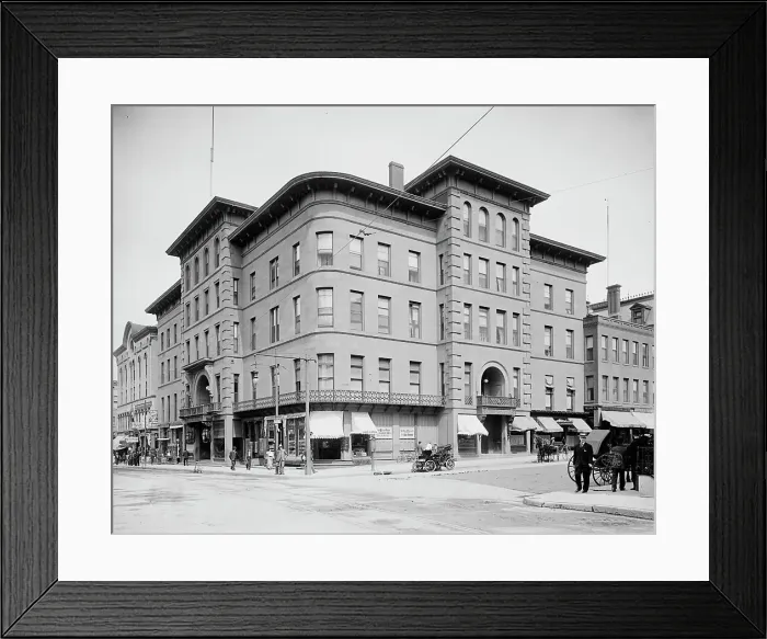 Framed Print : Allyn House, Hartford, Conn. c1908. Creator: Unknown Framed Print : Allyn House, Hartford, Conn. c1908. Creator: Unknown