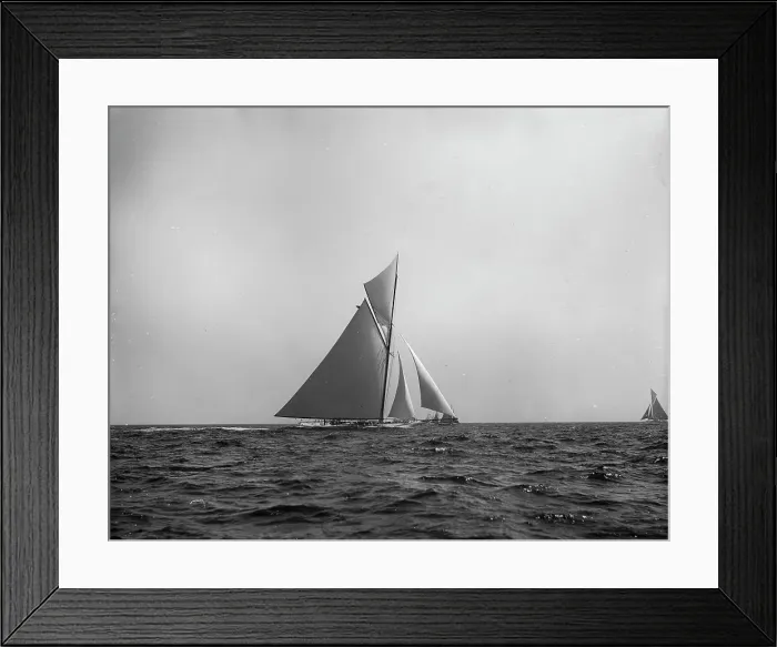 Framed Print : Yacht, between 1890 and 1920. Creator: Unknown Framed Print : Yacht, between 1890 and 1920. Creator: Unknown