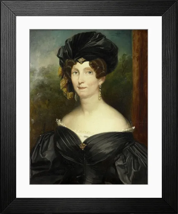 Framed Print : Petronella de Lange (1779-1835), Wife of Jonkheer Theodorus Frederik van Capellen, 1835. Creator: Jakob Josef Eeckhout Framed Print : Petronella de Lange (1779-1835), Wife of Jonkheer Theodorus Frederik van Capellen, 1835. Creator: Jakob Josef Eeckhout