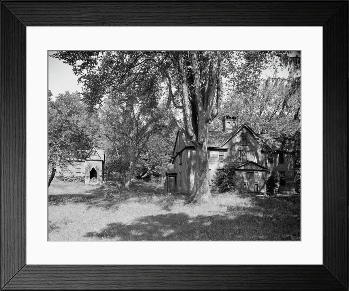 Framed Print : Alcott house [Orchard House] and School of Philosophy, Concord, Mass. between 1900 and 1906. Creator: Unknown