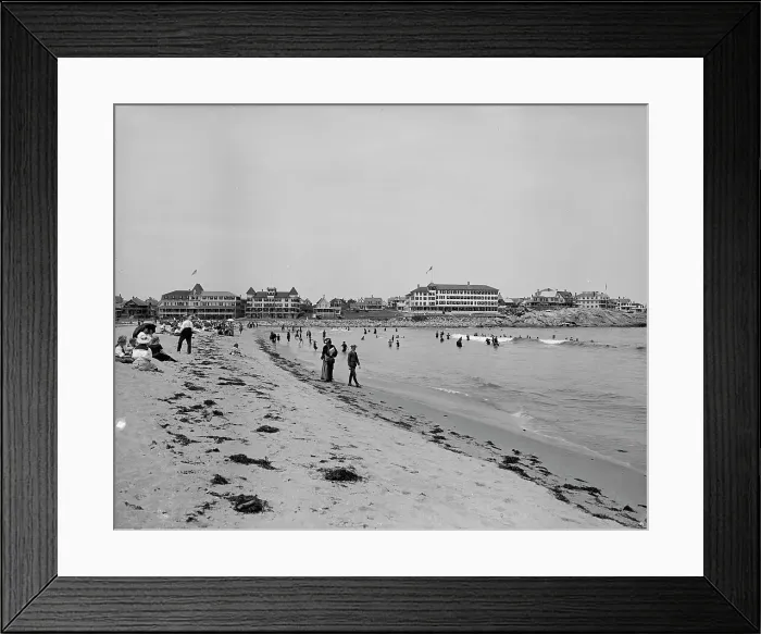 Framed Print : York Beach, York, Maine, c1908. Creator: Unknown Framed Print : York Beach, York, Maine, c1908. Creator: Unknown