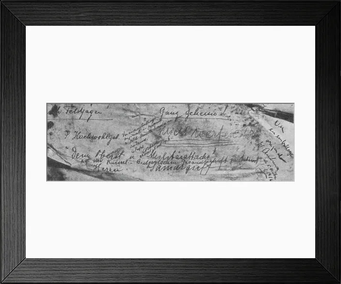 Framed Print : Dans le jardin d'une legation allemande. Explosifs et cultures de microbes; Deuxieme... 1916. Creator: Unknown Framed Print : Dans le jardin d'une legation allemande. Explosifs et cultures de microbes; Deuxieme... 1916. Creator: Unknown