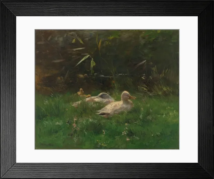 Framed Print : Eenden, c.1880-c.1904. Creator: Willem Maris Framed Print : Eenden, c.1880-c.1904. Creator: Willem Maris