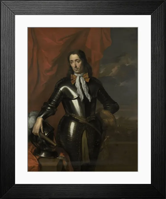 Framed Print : Isaac de l'Ostal de Saint-Martin (c 1629-96), Councillor of the Dutch East Indies and Commander of t Creator: Jan De Baen Framed Print : Isaac de l'Ostal de Saint-Martin (c 1629-96), Councillor of the Dutch East Indies and Commander of t Creator: Jan De Baen