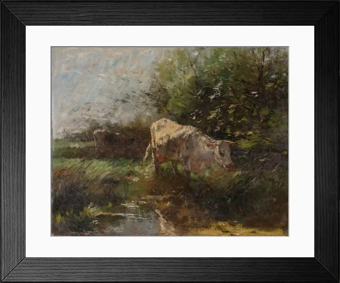 Framed Print : Meadow with Cows, c.1880-c.1910. Creator: Willem Maris Framed Print : Meadow with Cows, c.1880-c.1910. Creator: Willem Maris