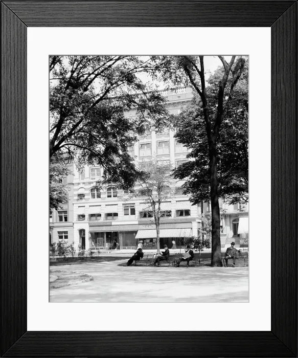 Framed Print : Fine Arts building, Detroit, Mich. between 1900 and 1910. Creator: Unknown Framed Print : Fine Arts building, Detroit, Mich. between 1900 and 1910. Creator: Unknown