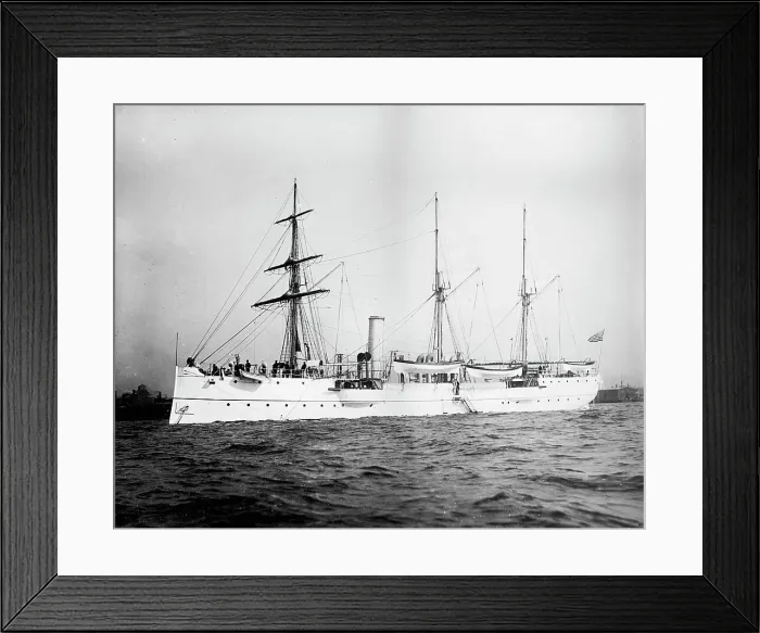 Framed Print : U.S.S. Petrel, between 1889 and 1901. Creator: Unknown Framed Print : U.S.S. Petrel, between 1889 and 1901. Creator: Unknown