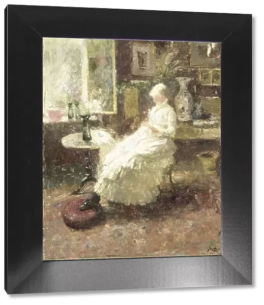 Annie Hall at Lissadell, Surrey, 1885. Creator: Jan Toorop