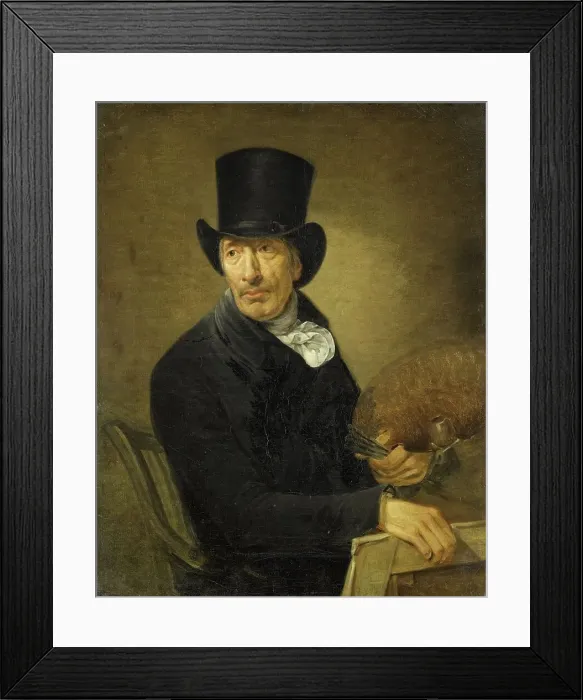 Framed Print : Pieter Barbiers Pz (1748-1842), Painter, 1810-1830. Creator: Jean Augustin Daiwaille Framed Print : Pieter Barbiers Pz (1748-1842), Painter, 1810-1830. Creator: Jean Augustin Daiwaille