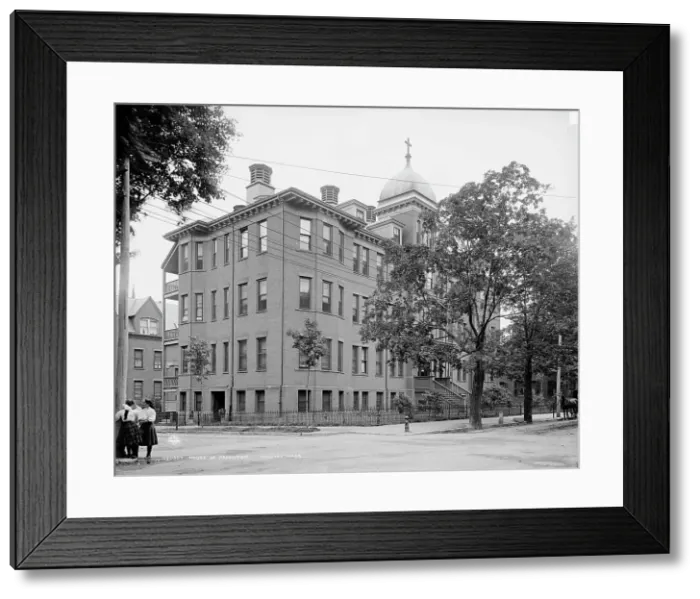 Framed Print : House of Providence, Holyoke, Mass. between 1900 and 1910. Creator: Unknown Framed Print : House of Providence, Holyoke, Mass. between 1900 and 1910. Creator: Unknown