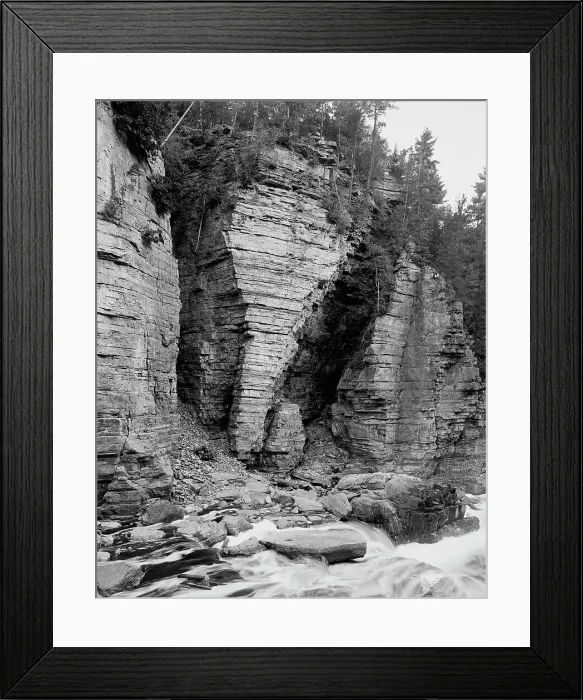 Framed Print : Elephant's Head, Ausable Chasm, N.Y. c1905. Creator: Unknown Framed Print : Elephant's Head, Ausable Chasm, N.Y. c1905. Creator: Unknown