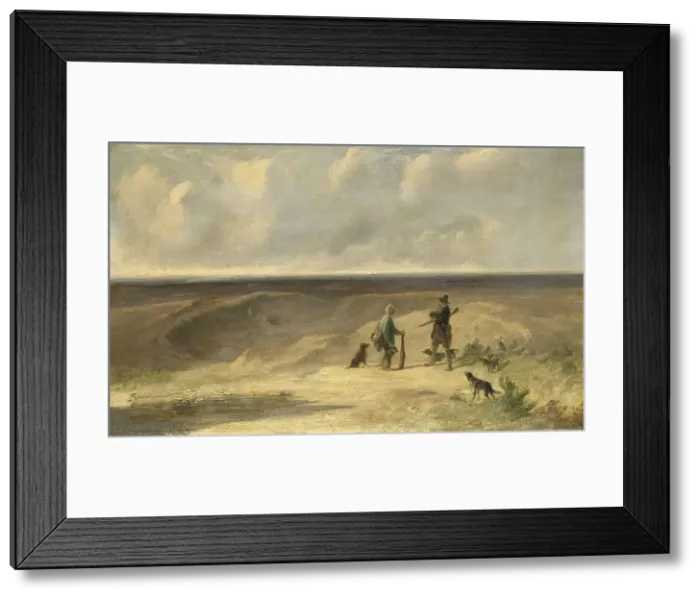 Framed Print : Tavenraat Caught a Poacher, 1830-1860. Creator: Johannes Tavenraat Framed Print : Tavenraat Caught a Poacher, 1830-1860. Creator: Johannes Tavenraat