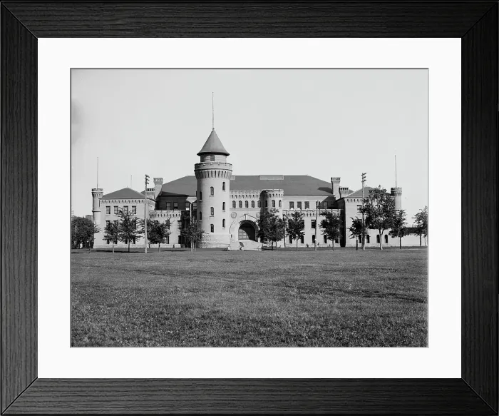 Framed Print : The Armory, University of Minnesota, c1905. Creator: Unknown Framed Print : The Armory, University of Minnesota, c1905. Creator: Unknown