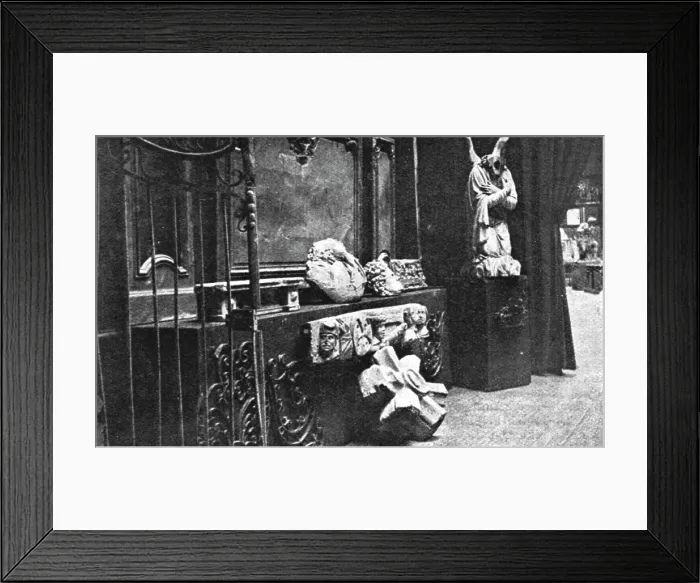 Framed Print : L'Exposition des oeuvres d'art mutilees ou provenant des regions devastees... 1916. Creator: Unknown Framed Print : L'Exposition des oeuvres d'art mutilees ou provenant des regions devastees... 1916. Creator: Unknown