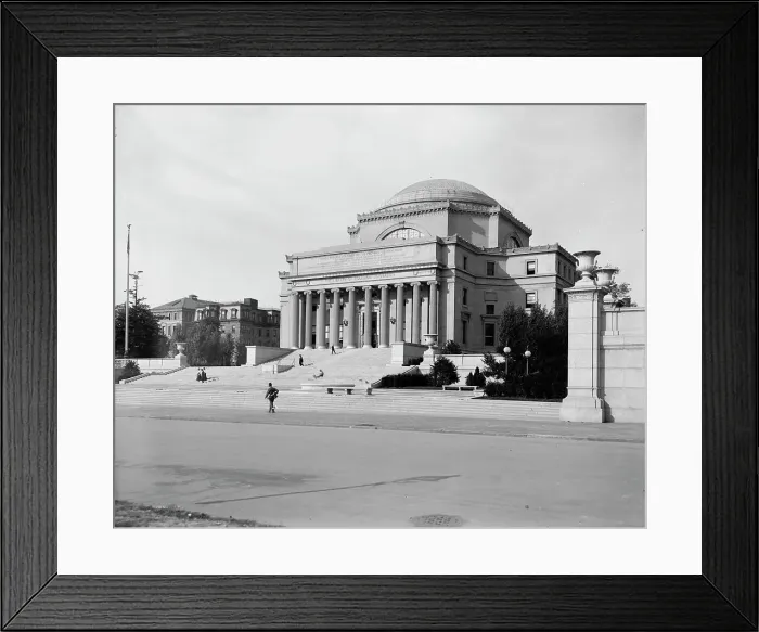 Framed Print : Library of Columbia University, New York, c1901. Creator: Unknown Framed Print : Library of Columbia University, New York, c1901. Creator: Unknown