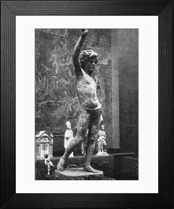 Framed Print : L'Exposition des oeuvres d'art mutilees ou provenant des regions devastees... 1916. Creator: Unknown Framed Print : L'Exposition des oeuvres d'art mutilees ou provenant des regions devastees... 1916. Creator: Unknown