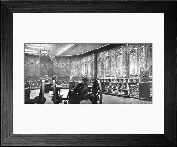 Framed Print : L'Exposition des oeuvres d'art mutilees ou provenant des regions devastees... 1916. Creator: Unknown Framed Print : L'Exposition des oeuvres d'art mutilees ou provenant des regions devastees... 1916. Creator: Unknown