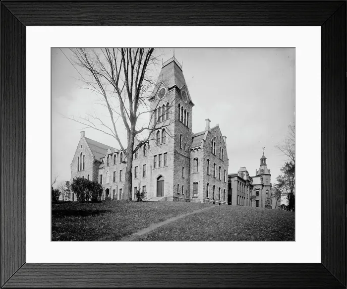 Framed Print : Boynton Hall, [Worcester] Polytechnic Institute, Worcester, Mass. c1908. Creator: Unknown
