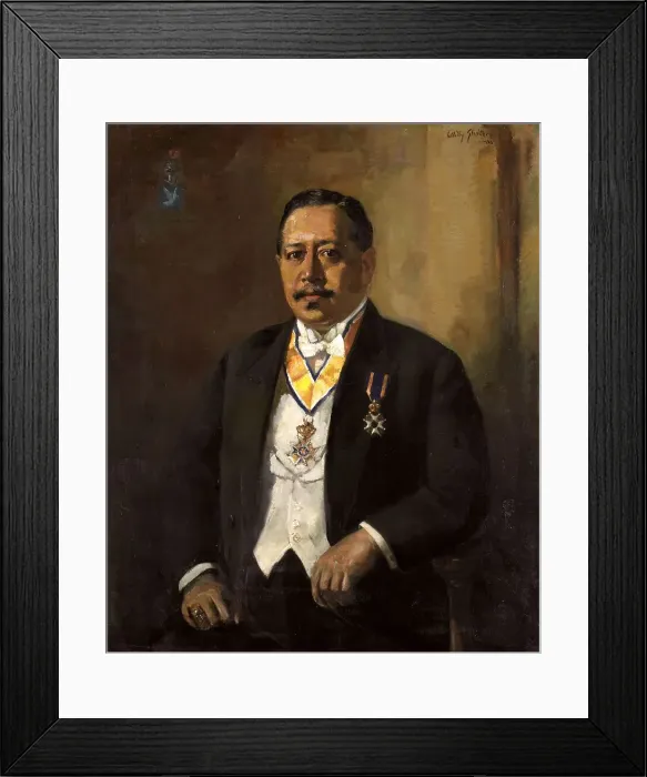 Framed Print : Willem Martinus Godfried Schumann, Chairman of the People's Council, 1924. Creator: Willy Sluiter Framed Print : Willem Martinus Godfried Schumann, Chairman of the People's Council, 1924. Creator: Willy Sluiter