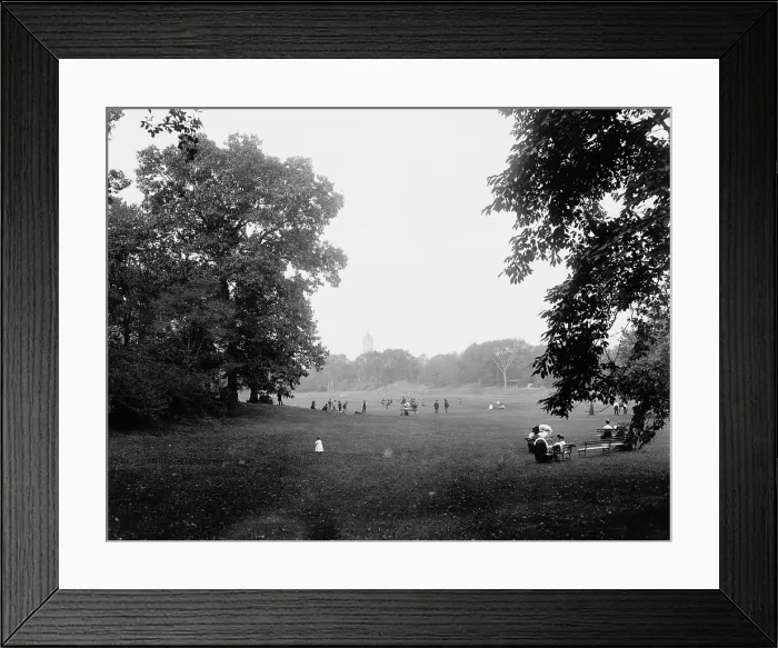 Framed Print : Prospect Park, Brooklyn, N.Y. ca 1900. Creator: Unknown Framed Print : Prospect Park, Brooklyn, N.Y. ca 1900. Creator: Unknown