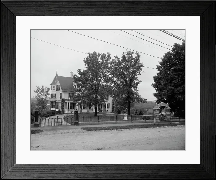 Framed Print : Pleasant View, home of Mary Baker Eddy, Concord, N.H. between 1900 and 1910. Creator: Unknown Framed Print : Pleasant View, home of Mary Baker Eddy, Concord, N.H. between 1900 and 1910. Creator: Unknown