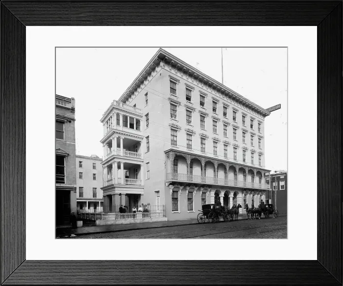 Framed Print : Hotel St. John, Charleston, S.C. c1905. Creator: Unknown Framed Print : Hotel St. John, Charleston, S.C. c1905. Creator: Unknown