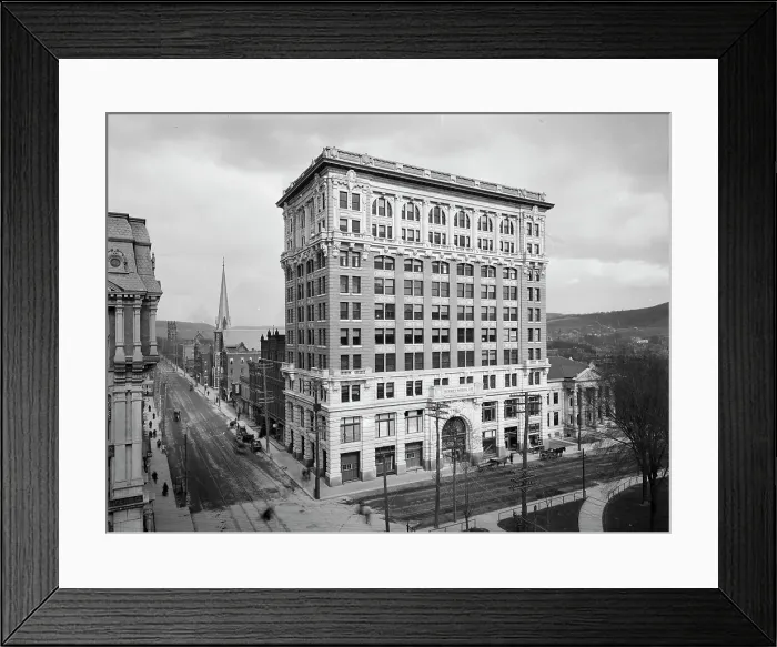 Framed Print : Security Mutual Life Insurance Co. building, Binghamton, N.Y. c1905. Creator: Unknown Framed Print : Security Mutual Life Insurance Co. building, Binghamton, N.Y. c1905. Creator: Unknown