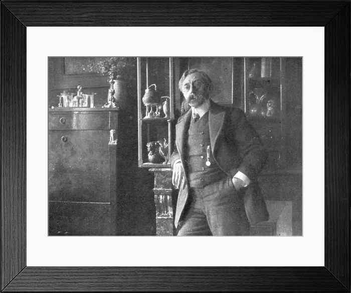 Framed Print : Emile Verhaeren; la mort du Grand Poete de la Belgique, 1916. Creator: Dornac Framed Print : Emile Verhaeren; la mort du Grand Poete de la Belgique, 1916. Creator: Dornac