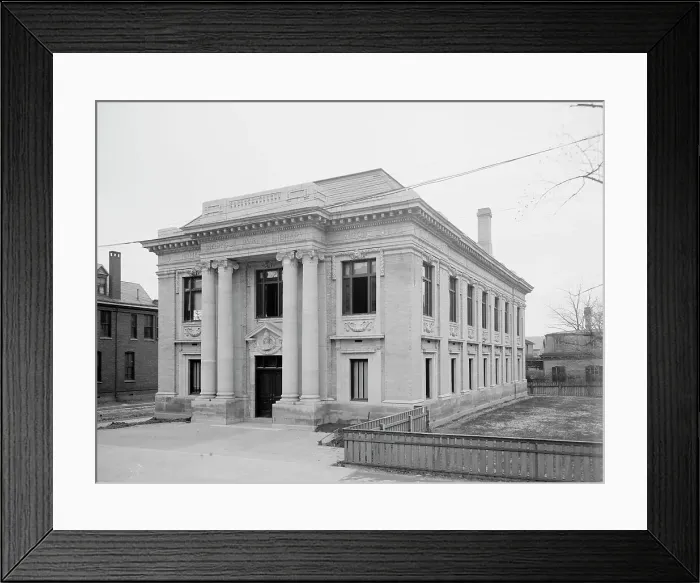 Framed Print : Public Library, Norfolk, Va. between 1900 and 1906. Creator: Unknown Framed Print : Public Library, Norfolk, Va. between 1900 and 1906. Creator: Unknown