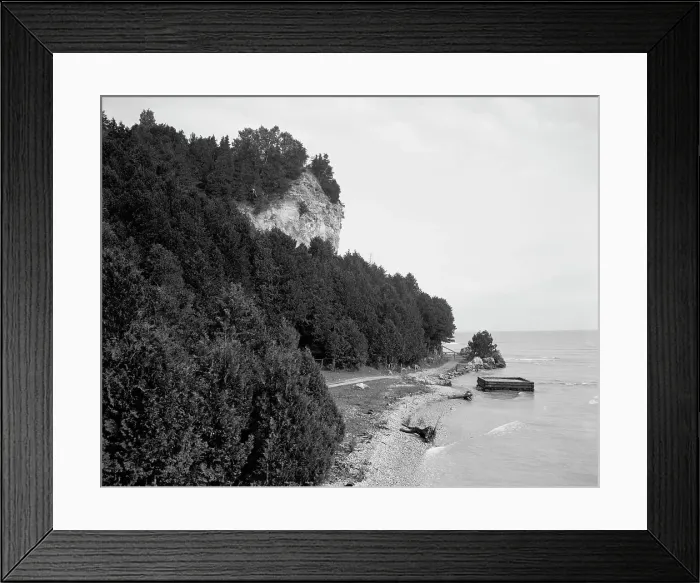 Framed Print : Robinson's Folly, Mackinac Island, Mich. c.between 1910 and 1920. Creator: Unknown
