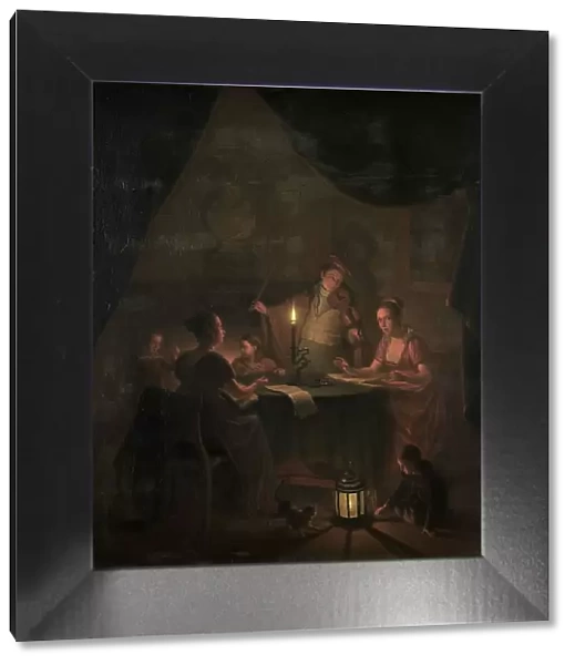 A Musical Party by Candlelight, 1786-1820. Creator: Michiel Versteegh