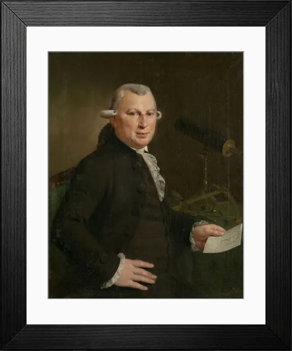 Framed Print : Portrait of Hendrick de Hartog, 1790. Creator: Adriaan De Lelie Framed Print : Portrait of Hendrick de Hartog, 1790. Creator: Adriaan De Lelie