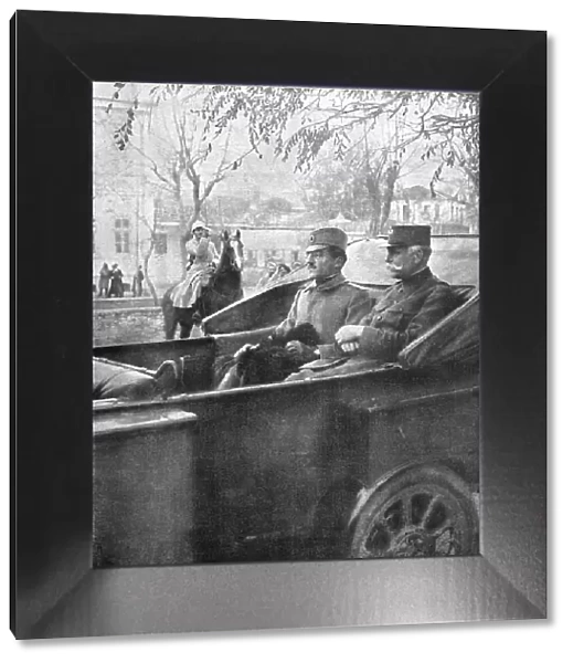 Le Prince de Serbie et le general Sarrail entrant a Monastir (21 nov 1916), 1916. Creator: Unknown