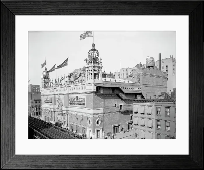 Framed Print : Hippodrome, New York, c1905. Creator: Unknown Framed Print : Hippodrome, New York, c1905. Creator: Unknown